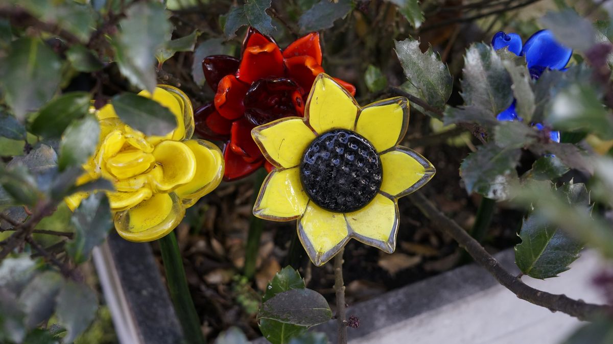 Glas uit Rattenberg (A) in de natuur