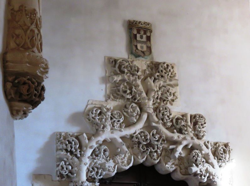 Monastery's old door - Alcobaça, Portugal