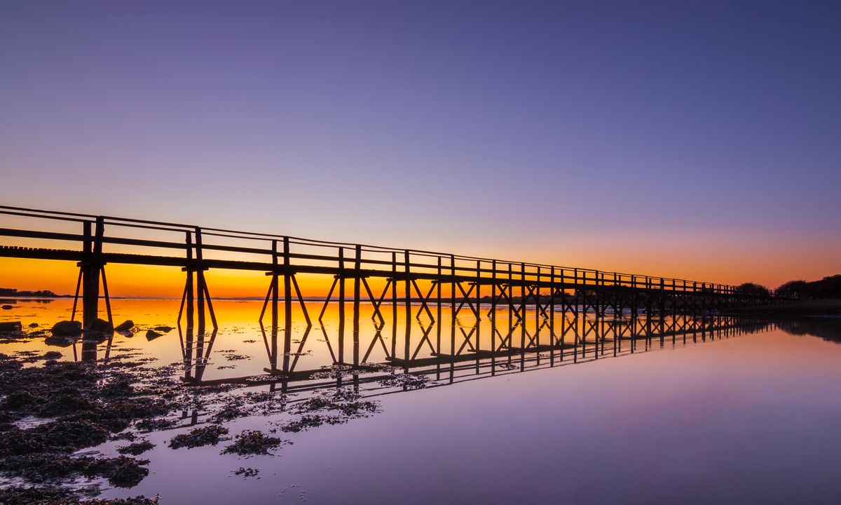 Bridge to the sunset
